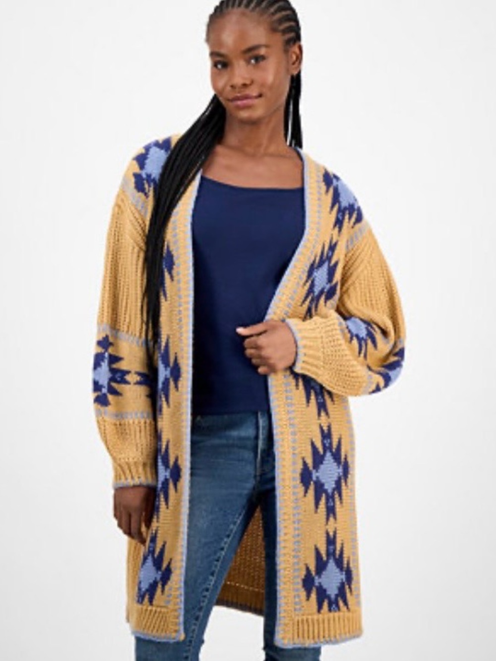 NWT Driftwood Aztec Cardigan Size S